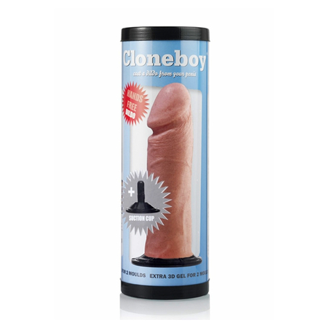Természet Dildó : Cloneboy Cast Your Own Flesh Dildo With Suction Cup Cloneboy 8717953156693,,