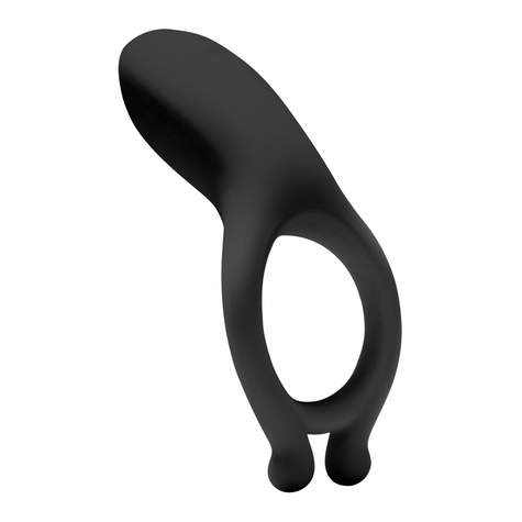 péniszgyűrűk : újratölthető vibráló c-gyűrű - fekete