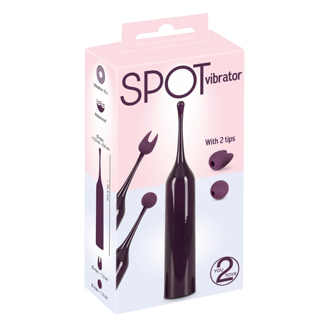 Spot Vibrator With 2 Tips