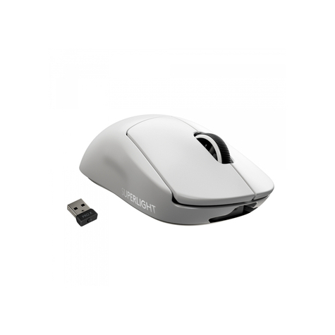 Logitech Pro X Superlight Wireless Gaming Mouse Optisch Weiss 910-005942