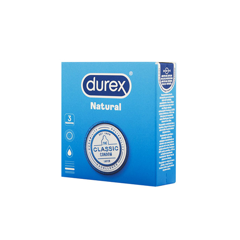 Durex Natural 3 Db Classic