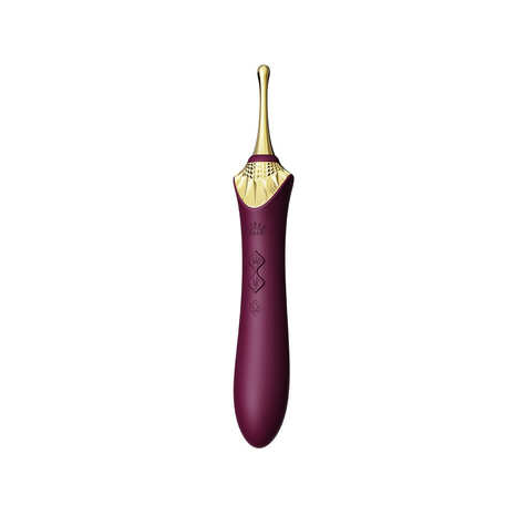 Zalo - Bess 2 - Heizendes Klitoris-Massagegerät Mit 4 Aufsätzen - Violett