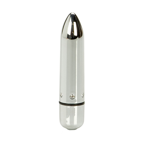 Vibro Tojás : Crystal High Intensity Bullet Silve Calexotics 716770057433,,