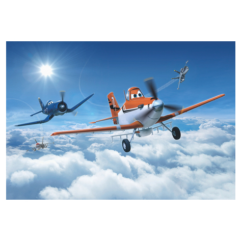 Fotó Háttérképek - Repülőgépek A Felhők Felett - Méret 368 X 254 Cm