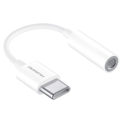 Huawei Adapter Am20 / Cm20 Usb Typec To 3.5mm Jack White
