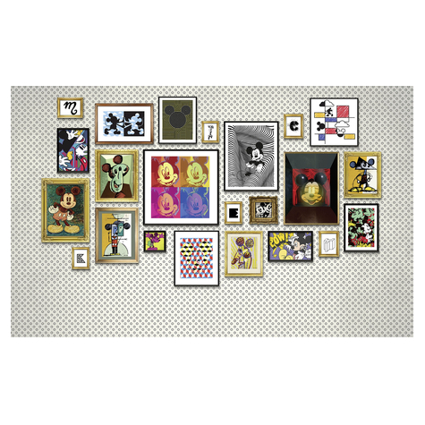 Fotó Háttérképek Gyapjú - Mickey Art Collection - Mérete 400 X 250 Cm