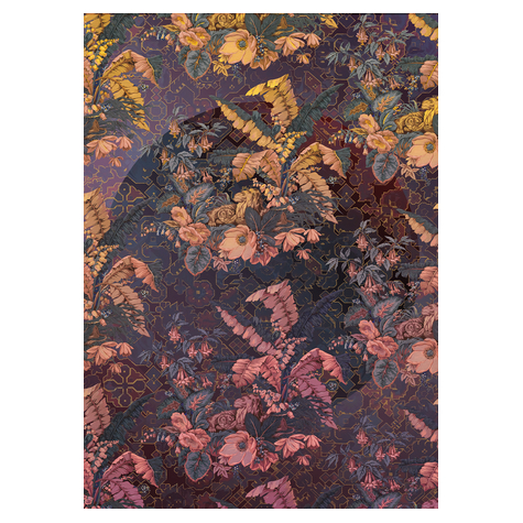 Fotó Háttérképek Gyapjú - Orient Violet - Méret 200 X 270 Cm