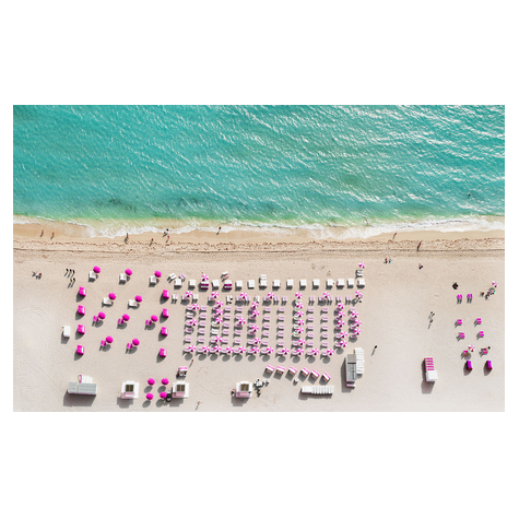 Fotó Háttérképek Gyapjú - Rózsaszín Esernyő - Méret 400 X 250 Cm