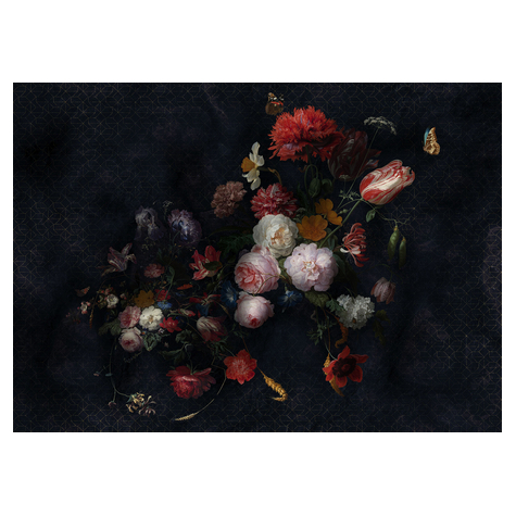 Fotó Háttérképek Gyapjú - Amsterdam Flowers - Méret 350 X 250 Cm