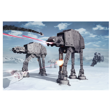 Fotó Háttérképek Gyapjú - Star Wars Hoth-I Csata - Méret 400 X 260 Cm