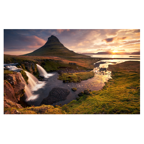 Fotó Háttérképek Gyapjú - Jó Reggelt Izlandiul - Méret 400 X 250 Cm
