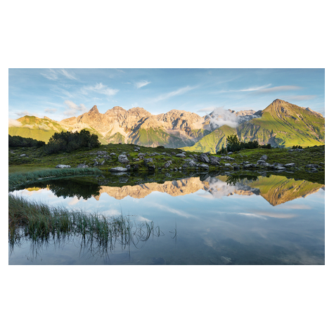Fotó Háttérképek Gyapjú - Allgäu Tükör - Méret 450 X 280 Cm