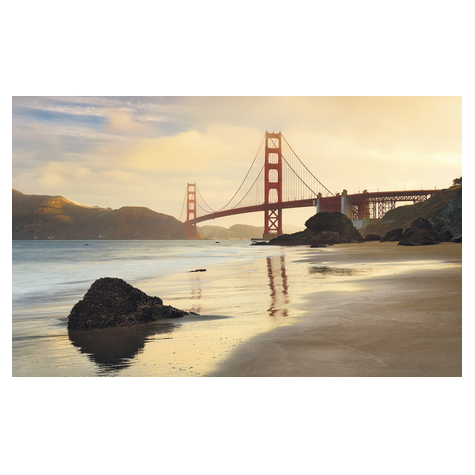 Fotó Háttérképek Gyapjú - Golden Gate - Méret 400 X 250 Cm