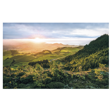Fotó Háttérképek Gyapjú - Paradise Island - Mérete 400 X 250 Cm
