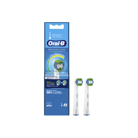 Oral-B Precision Clean Felcsatolható Kefék 2-Pack Cleanmaximizer 317029