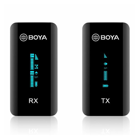 Boya 2.4 Ghz Ultra Kompakt Mikrofon Vezeték Nélküli By-Xm6-S1