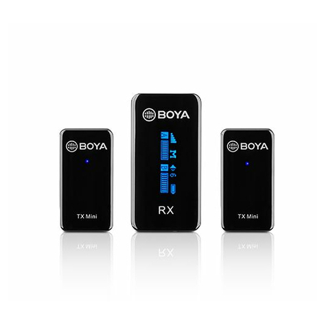 Boya Ultra Kompakt Vezeték Nélküli Mikrofon By-Xm6-S2 Mini