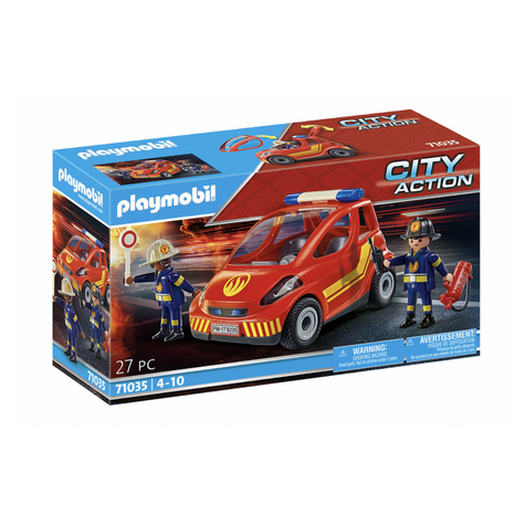 Playmobil City Action - Tűzoltóság Kisautó (71035)