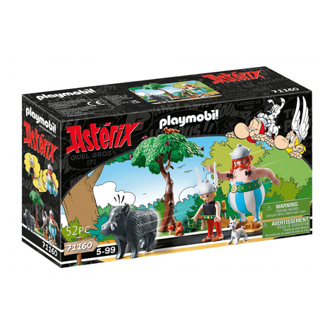 Playmobil Asterix Vadkan Vadászat (71160)