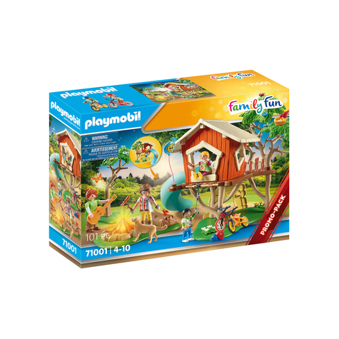 Playmobil Family Fun - Kalandos Faház Csúszdával (71001)