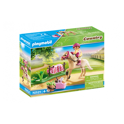 Playmobil Country - Gyűjthető Német Lovas Póni (70521)
