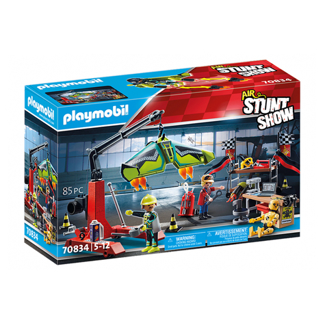 Playmobil Air Stuntshow - Szervizállomás (70834)