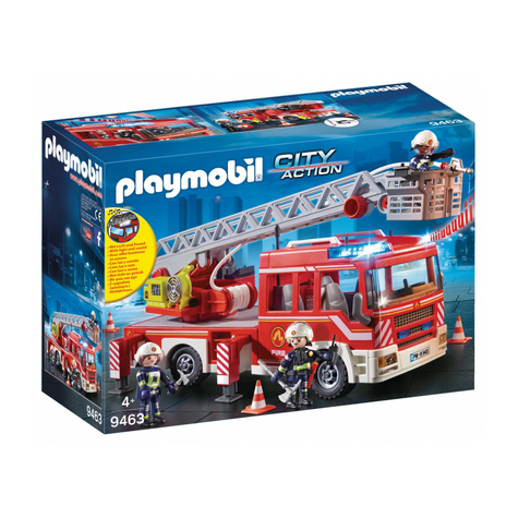 Playmobil City Action - Tűzoltó Létrás Teherautó (9463)