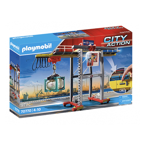 Playmobil City Action - Portáldaru Konténerekkel (70770)