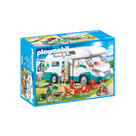 Playmobil Family Fun - Családi Lakókocsi (70088)