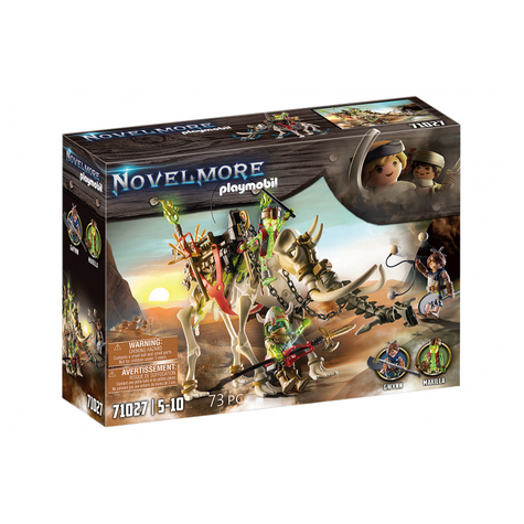Playmobil Novelmore - Sal'ahari Sands Mammut Támadás (71027)