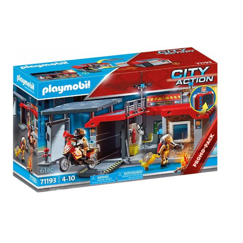 Playmobil City Action - Tűzoltóállomás (71193)