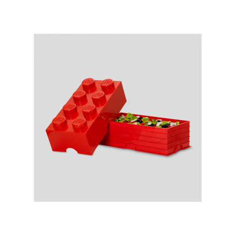 Lego Tároló Tégla 8 Vörös (40041730)