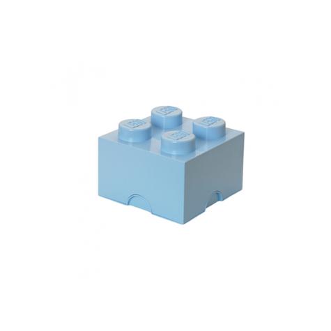 Lego Tároló Tégla 4 Light Blue (40051736)