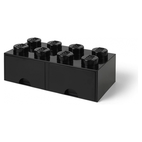 Lego Tároló Tégla Fiók 8 Fekete (40061733)