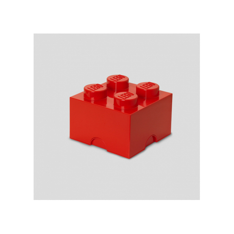 Lego Tároló Tégla 4 Vörös (40031730)