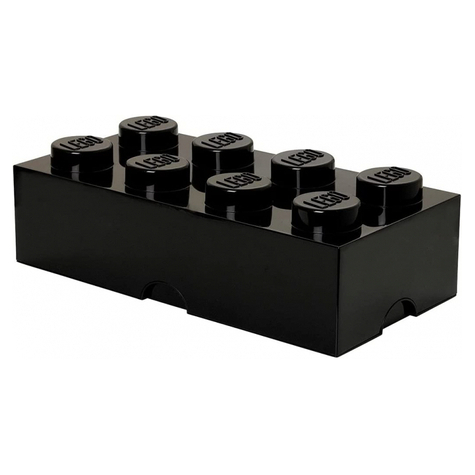 Lego Tároló Tégla 8 Fekete (40041733)