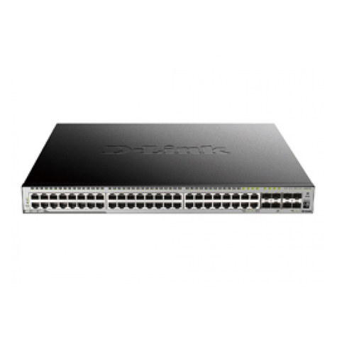 D-Link Menedzselt L3 Gigabit Ethernet 44 X 10/100/1000 Poe+ Dgs-3630-52pc/Si