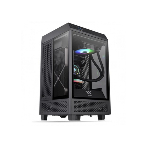 Thermaltake Pc Ház The Tower 100 Fekete - Ca-1r3-00s1wn-00