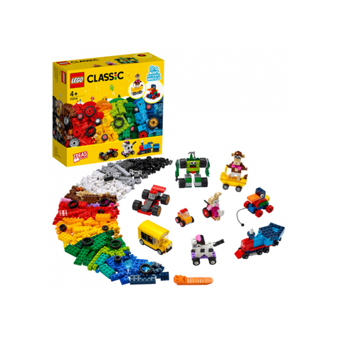 Lego Classic - Tégladoboz, 653 Darab (11014)