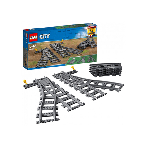 Lego City - Vágányok, 8 Darab (60238)