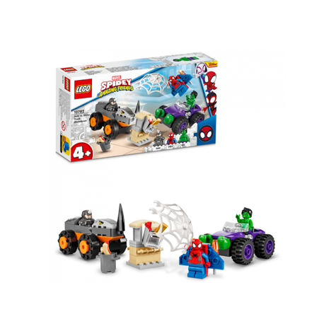 Lego Marvel - Hulk És Rhino Kamionpárbaja (10782)
