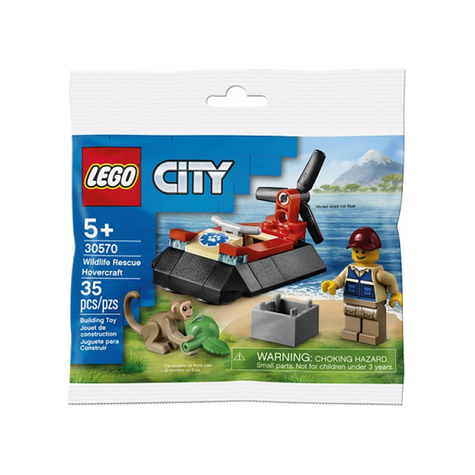 Lego City - Hovercraft F Állatmentő (30570)