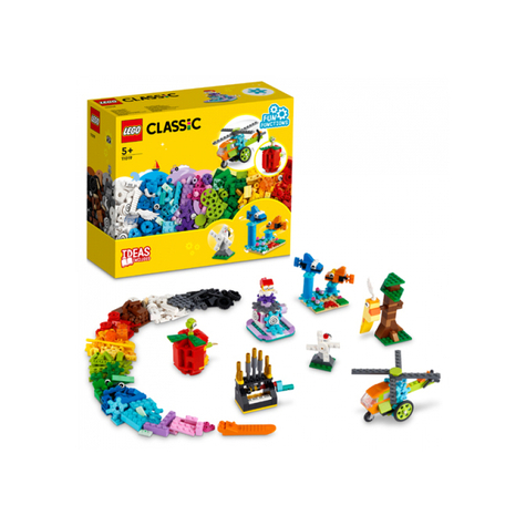 Lego Classic - Építőkockák És Funkciók, 500 Darab (11019)