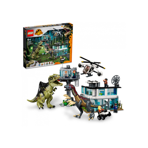 Lego Jurassic World - Giganotosaurus És Therizinosaurus Támadás (76949)