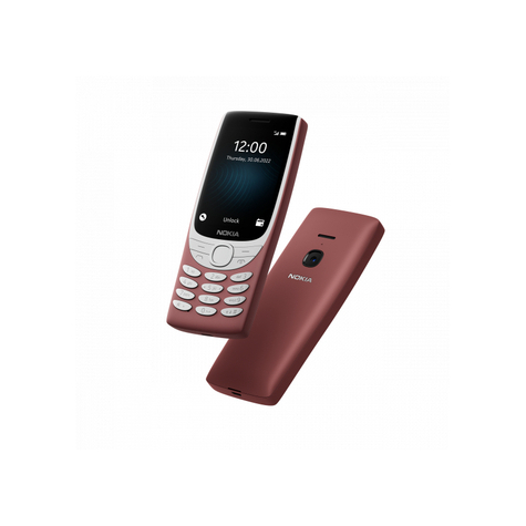 Nokia 8210 4g Rot Feature Phone No8210-R4g