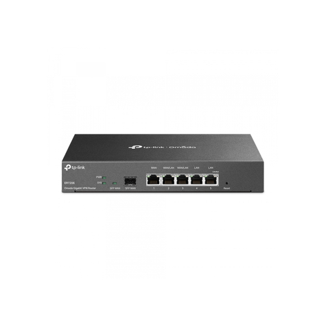 Tp-Link Ethernet Wan - Gigabit Ethernet - Fekete Tl-Er7206 Tl-Er7206