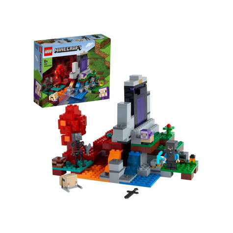 Lego Minecraft - Az Elpusztított Portál (21172)