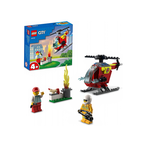 Lego City - Tűzoltó Helikopter (60318)