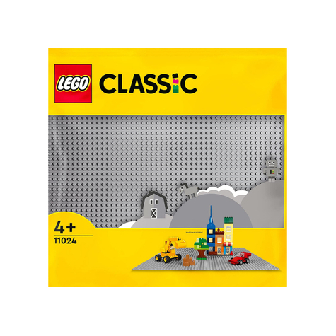 Lego Classic - Szürke Építőlemez 48x48 (11024)