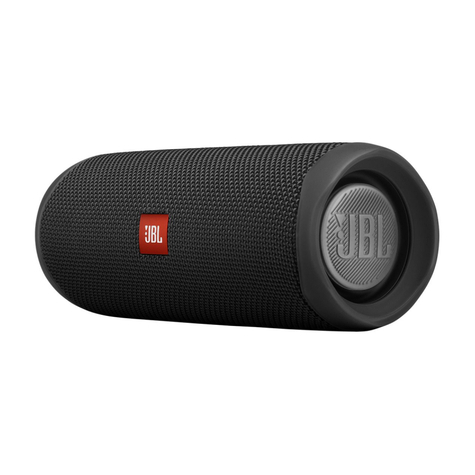 Jbl Flip 5 Bluetooth Vezeték Nélküli Hangszóró Fekete Eu Jblflip5blkeu